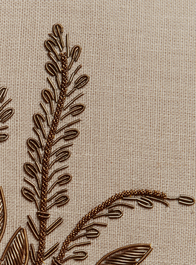 Amala - Zardozi Cushion