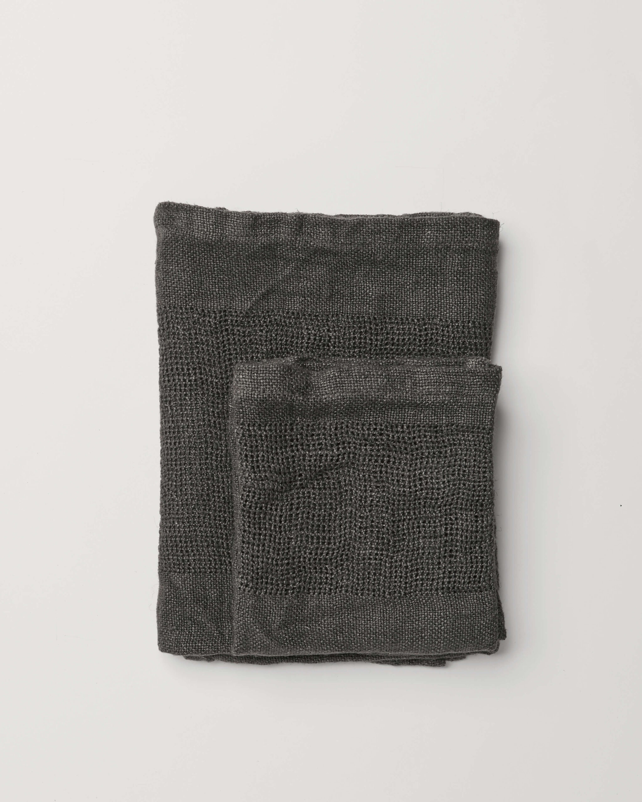 Ella Hand & Bath towel Charcoal P_169