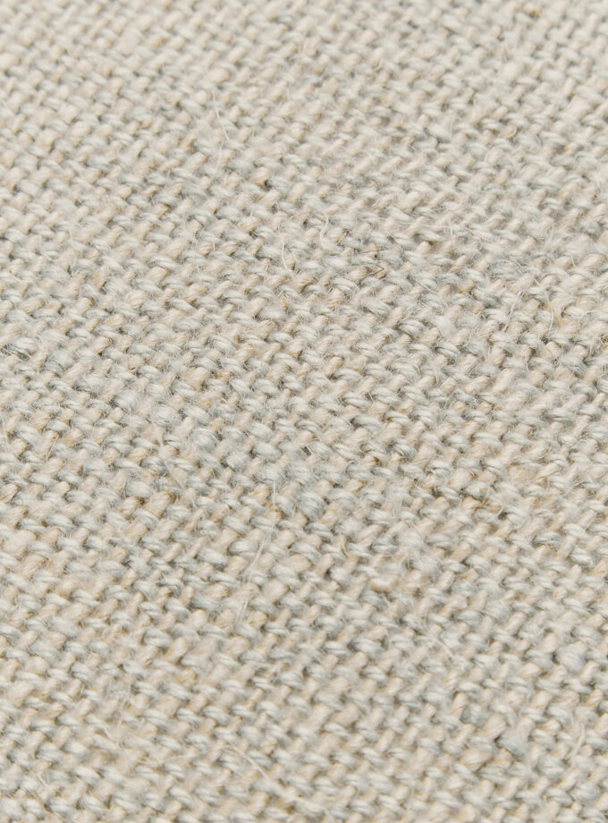 Kasiah Handwoven Linen Cushion- Natural/Seaglass 50 x 50cm