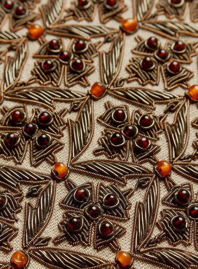 Rani - Zardozi Cushion